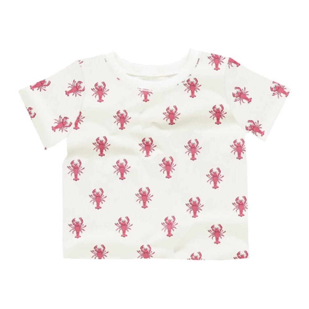 KIDS Organic Tee - Lobster Print